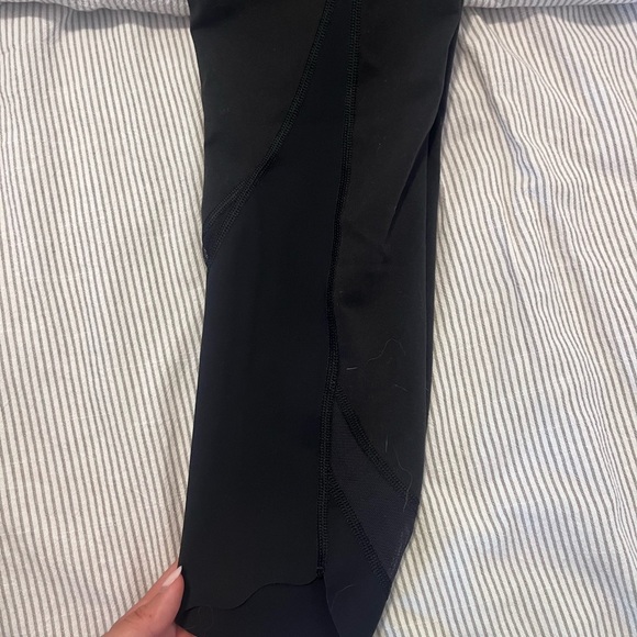 Lululemon Wunder Under Crop High Rise Roll Down Scallop Luxstream 4 - Picture 7 of 7